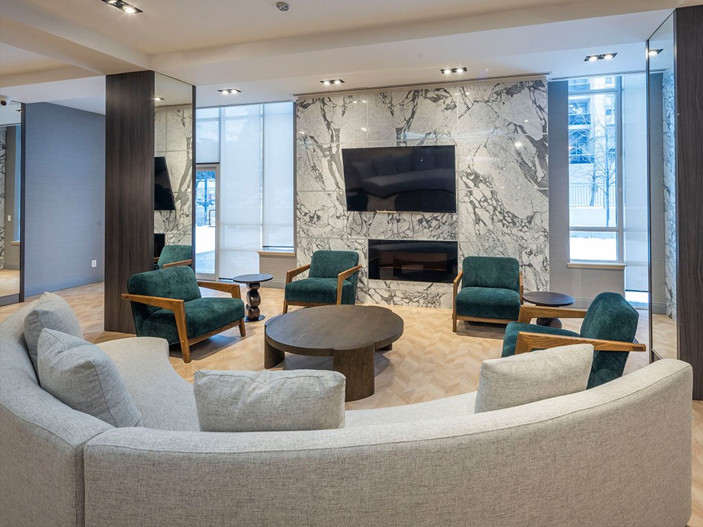 Condo Lobby Refurbishments - Folio Interiors